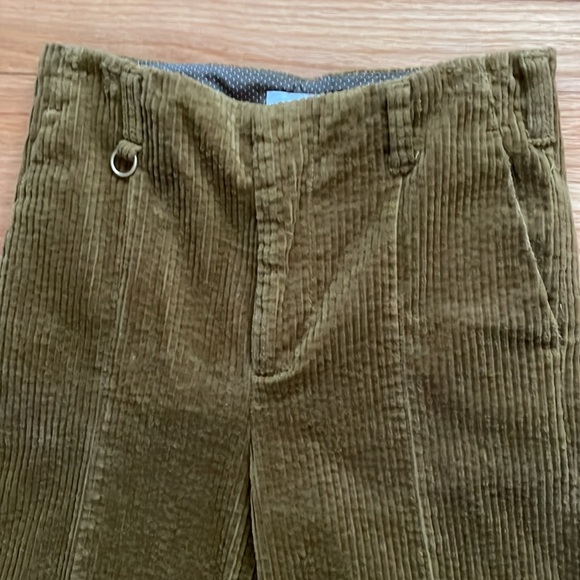 Anthropologie ett:twa wide leg corduroy pants 26 - Picture 3 of 7